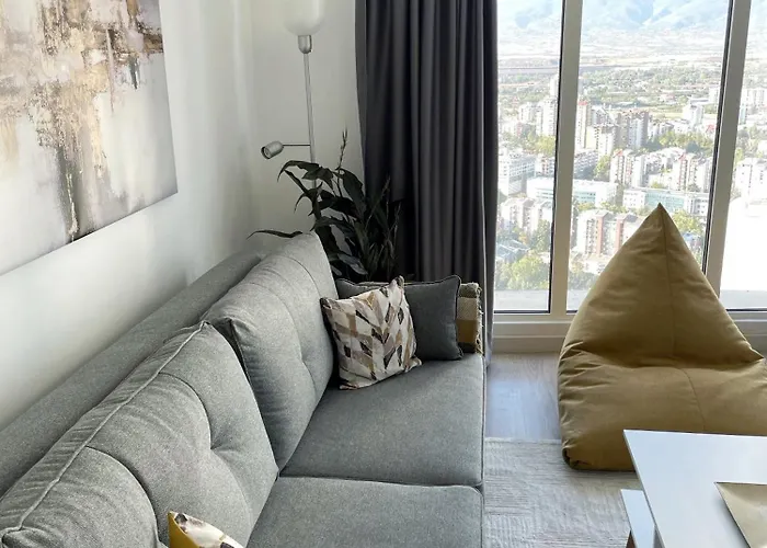 36th Floor - Skyline Corner 320 Apartment Skopje